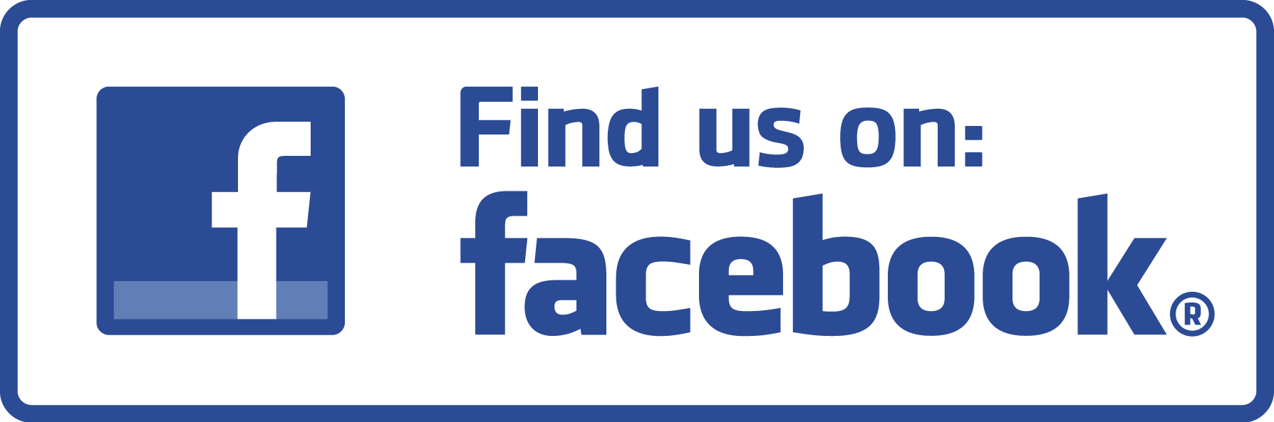 Find Us On Facebook Sign