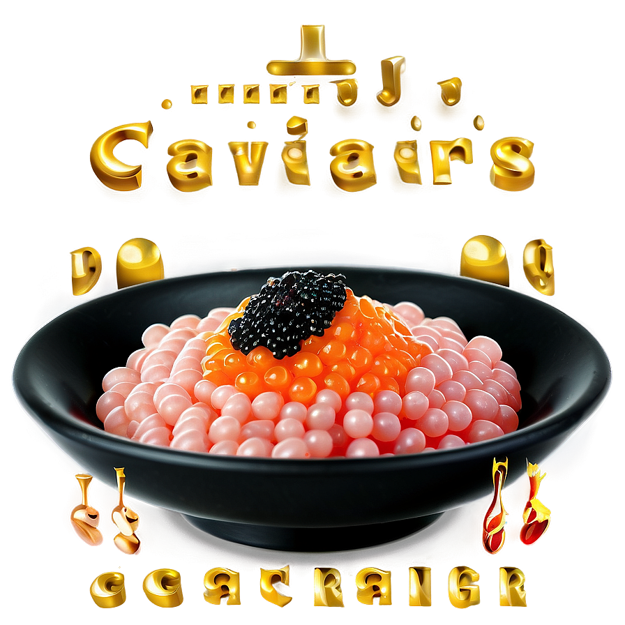 Fine Dining Caviar Png 06252024