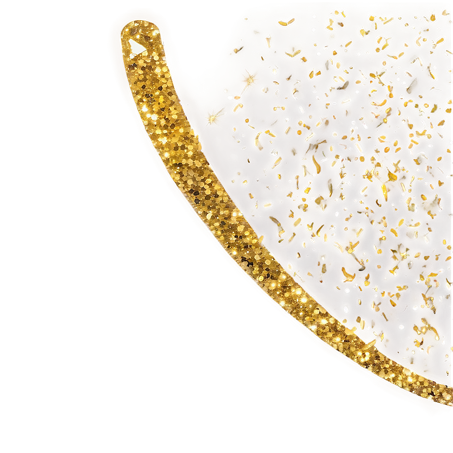 Fine Gold Glitter Png Jbv47