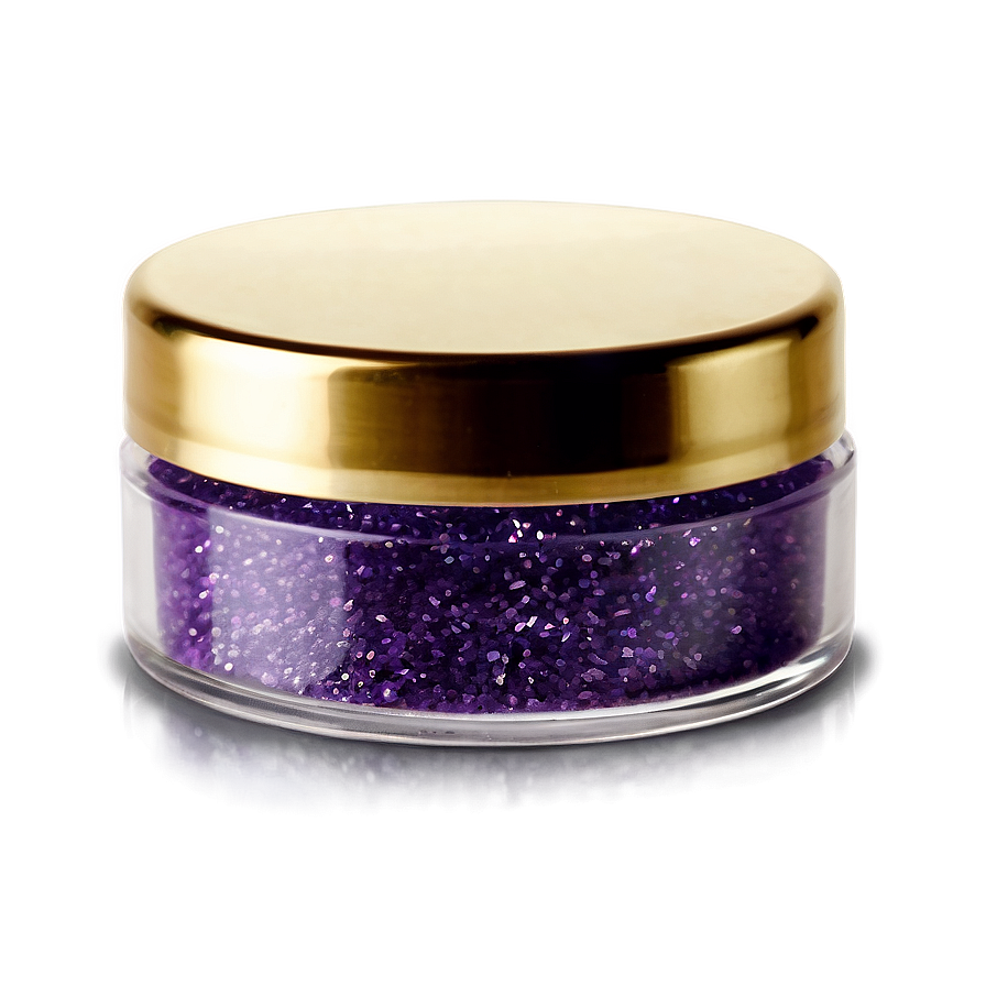 Fine Purple Glitter Powder Png 06252024