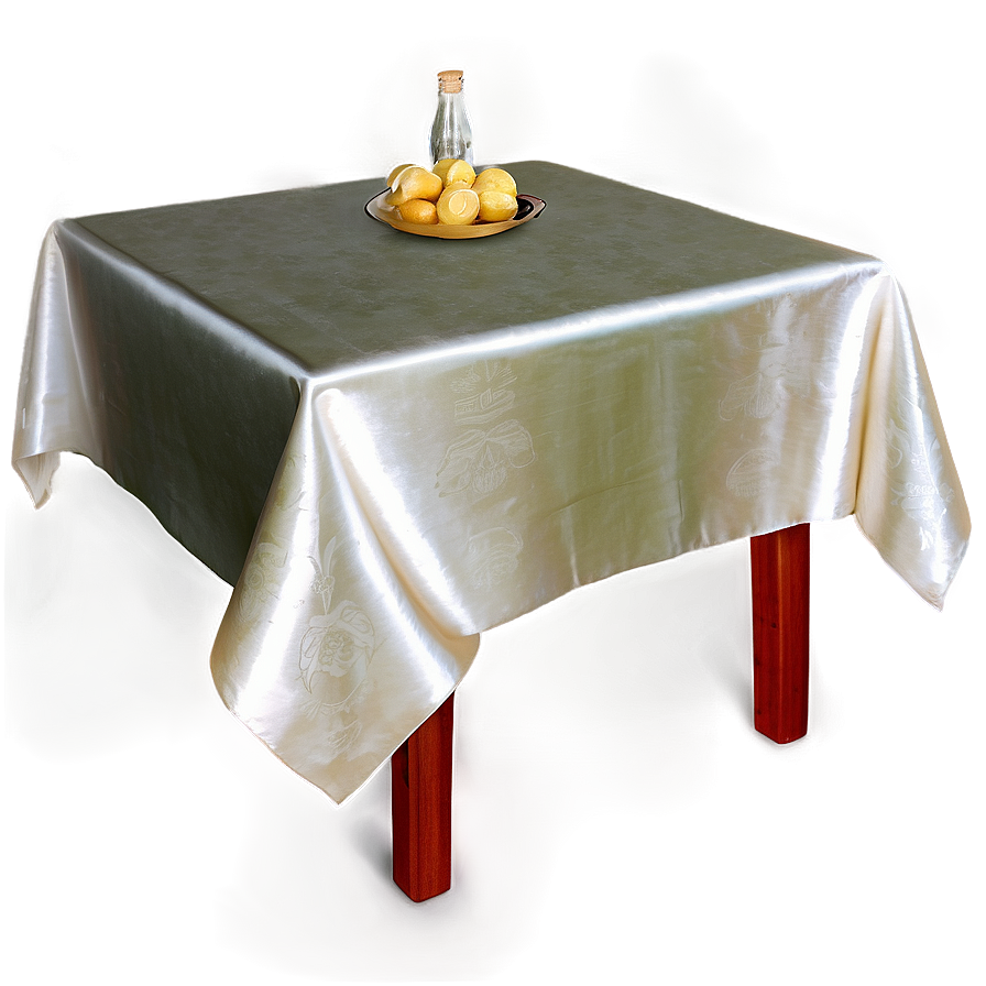 Fine Silk Tablecloth Png 06242024