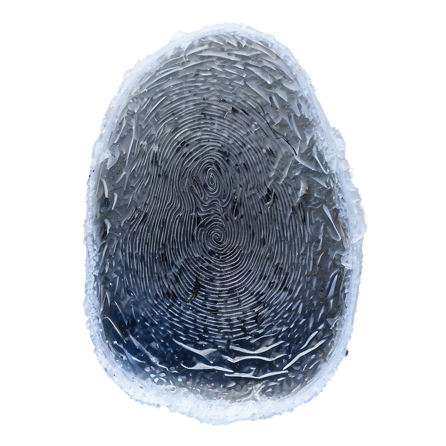 Fingerprint In Ice Texture Png Ctn