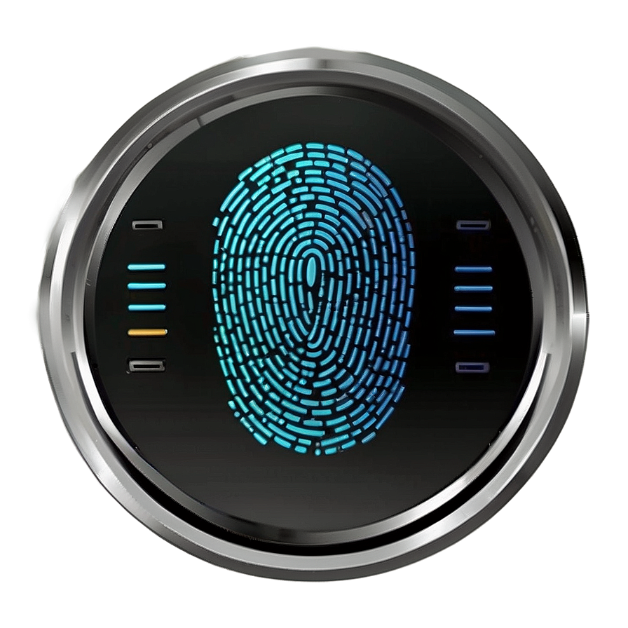 Fingerprint Lock Interface Png Opd