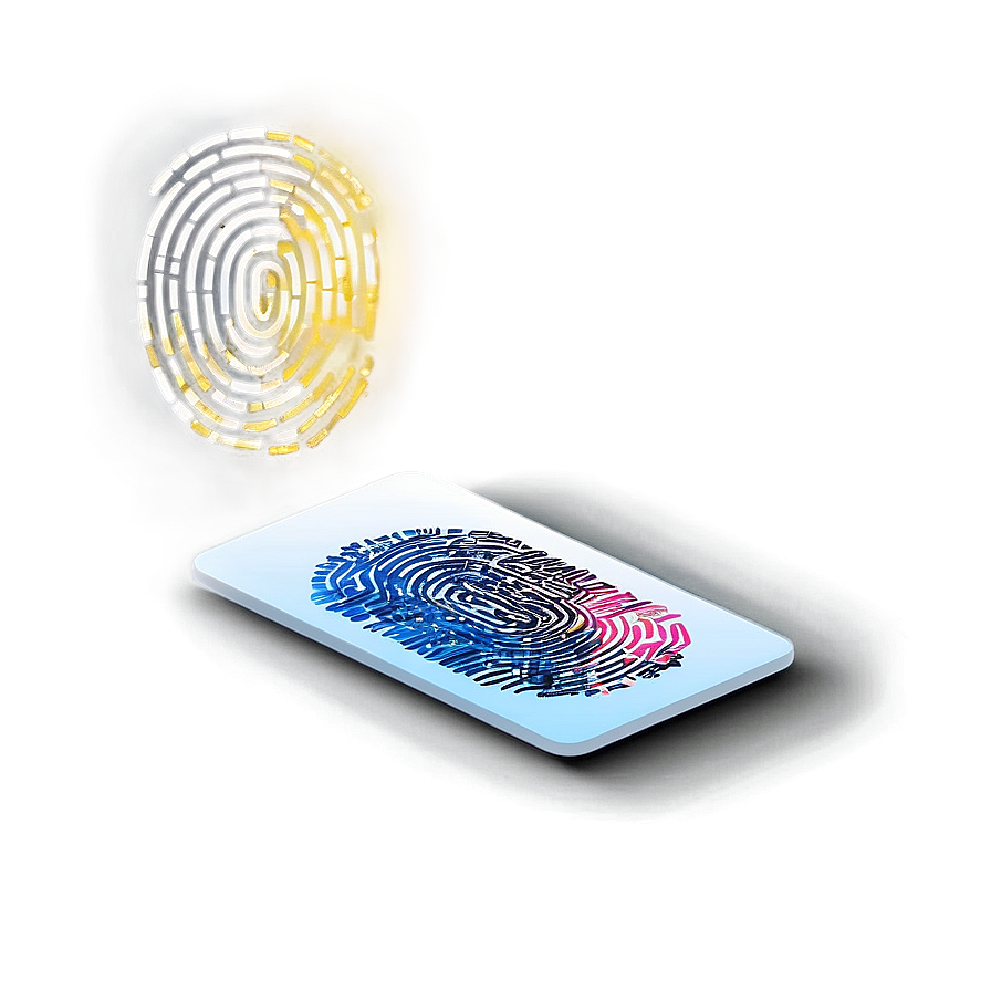 Fingerprint On Digital Pad Png 05242024