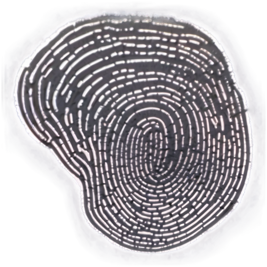 Fingerprint On Dusty Surface Png Wak33