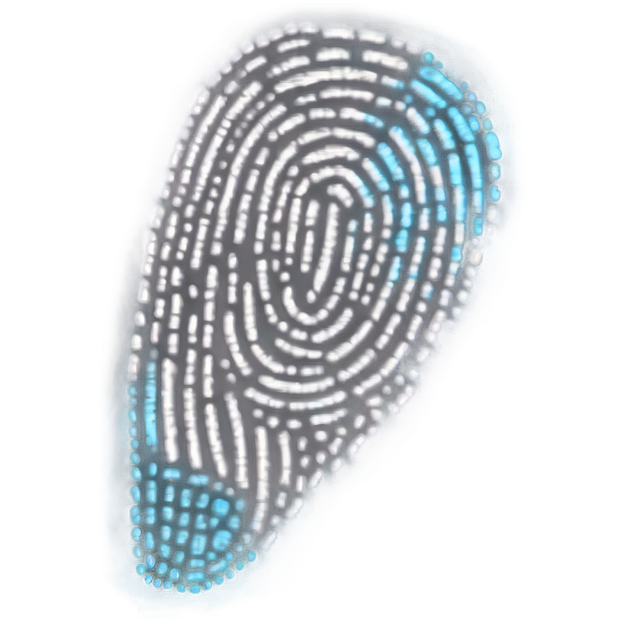 Fingerprint With Stars Background Png Cgk