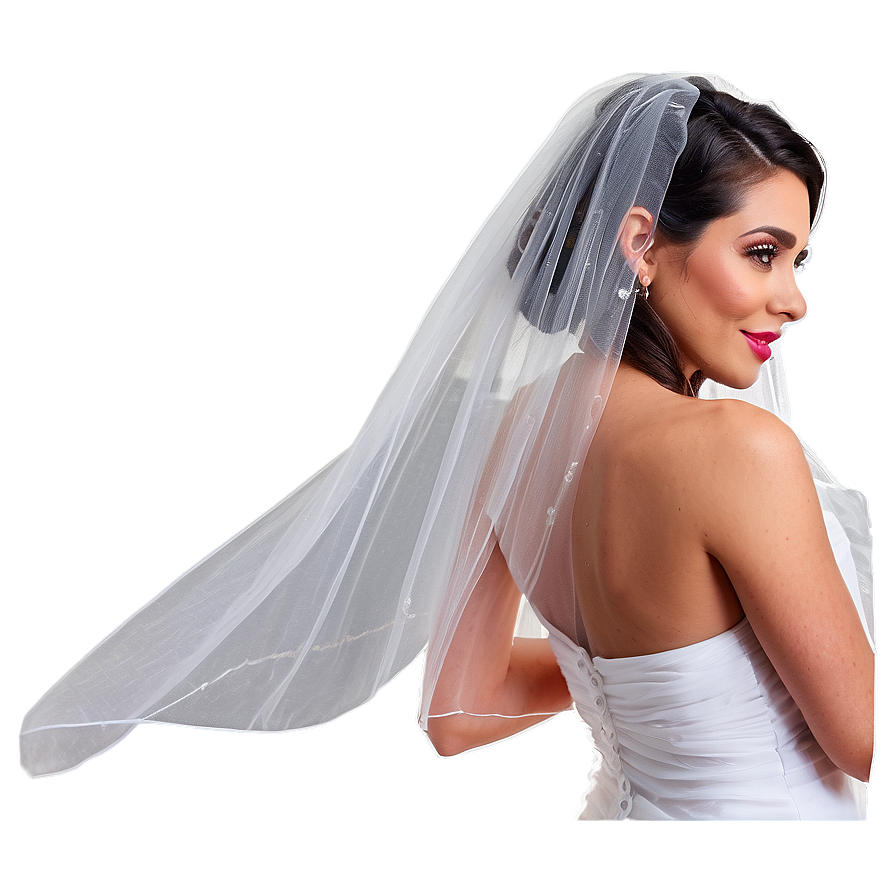 Fingertip Length Veil Png Oxj72