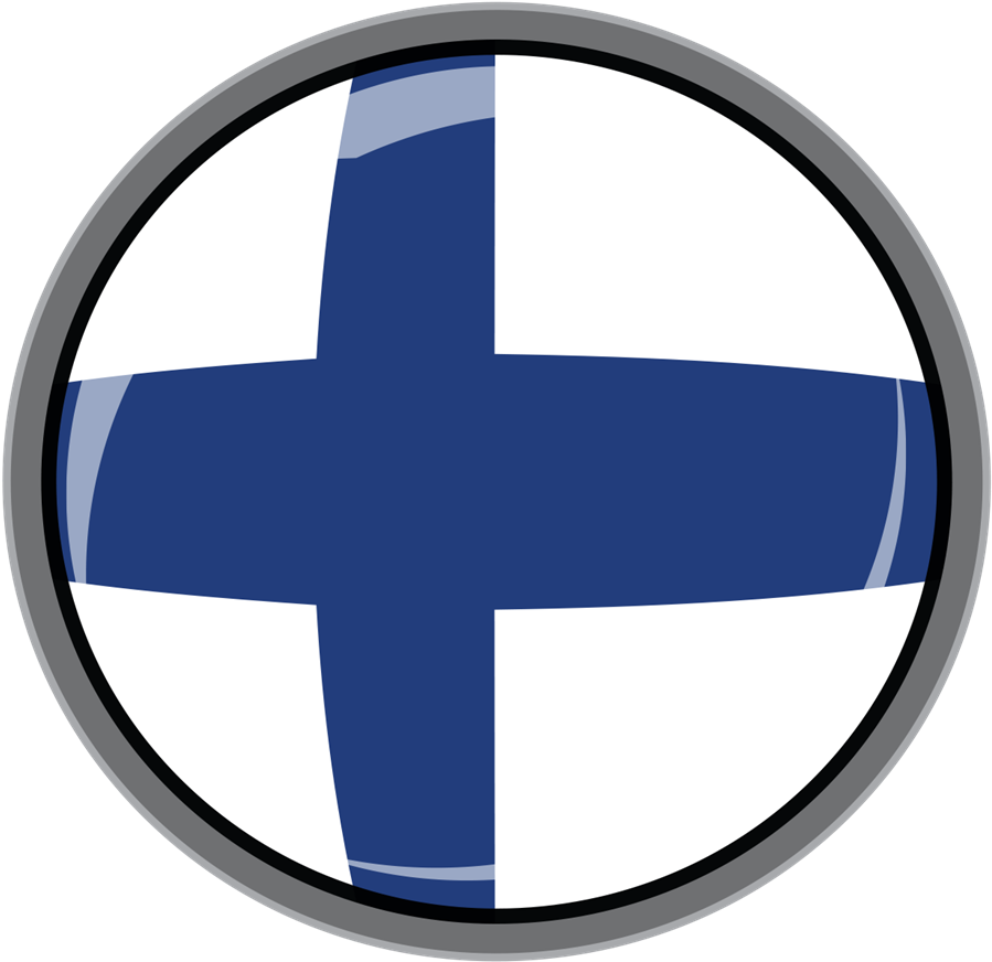 Finnish_ Flag_ Button