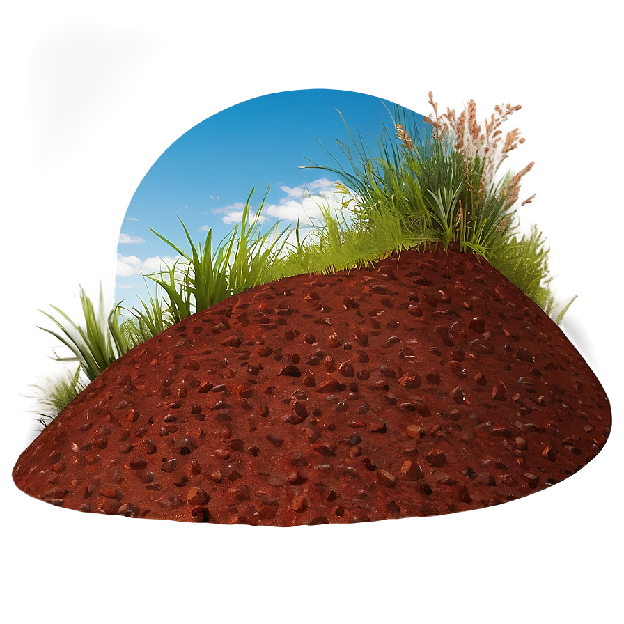 Fire Ant Hill Landscape Png 1