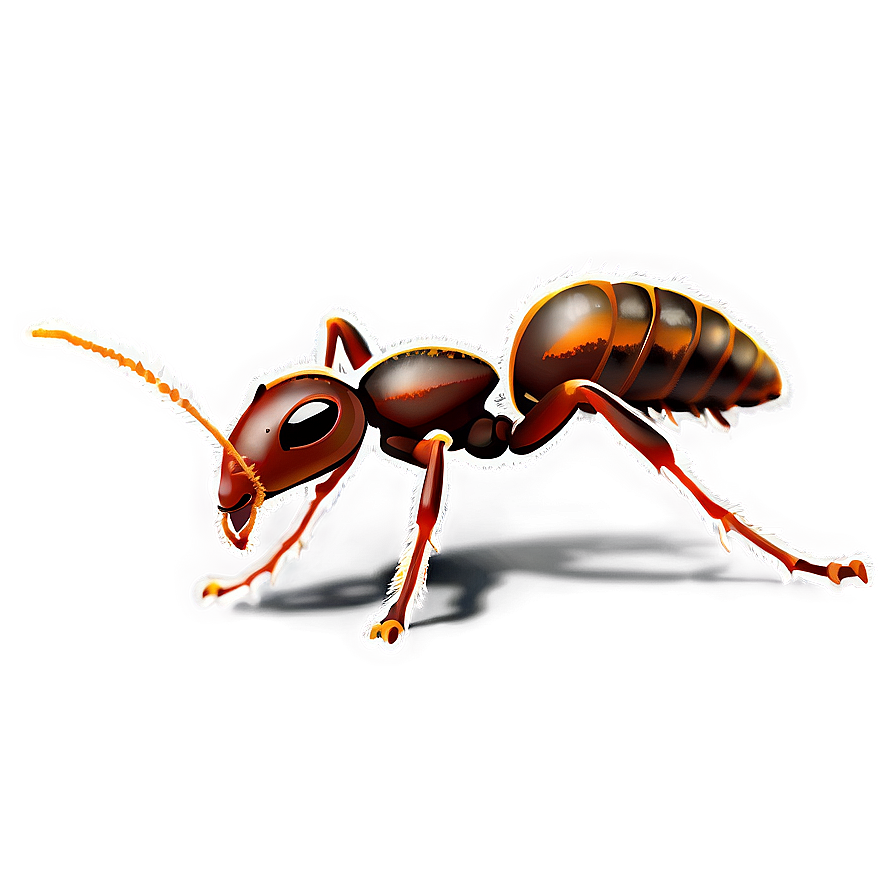 Fire Ant Silhouette Png Prj