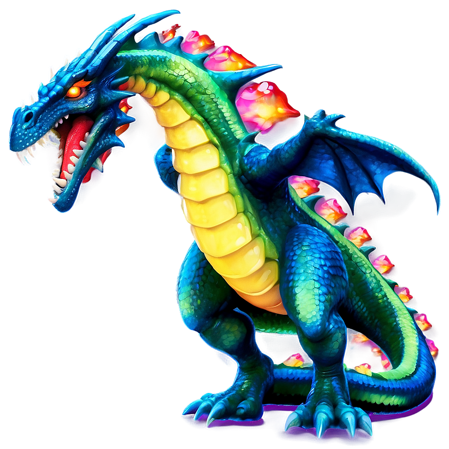 Fire-breathing Dragon Monster Png Juq52