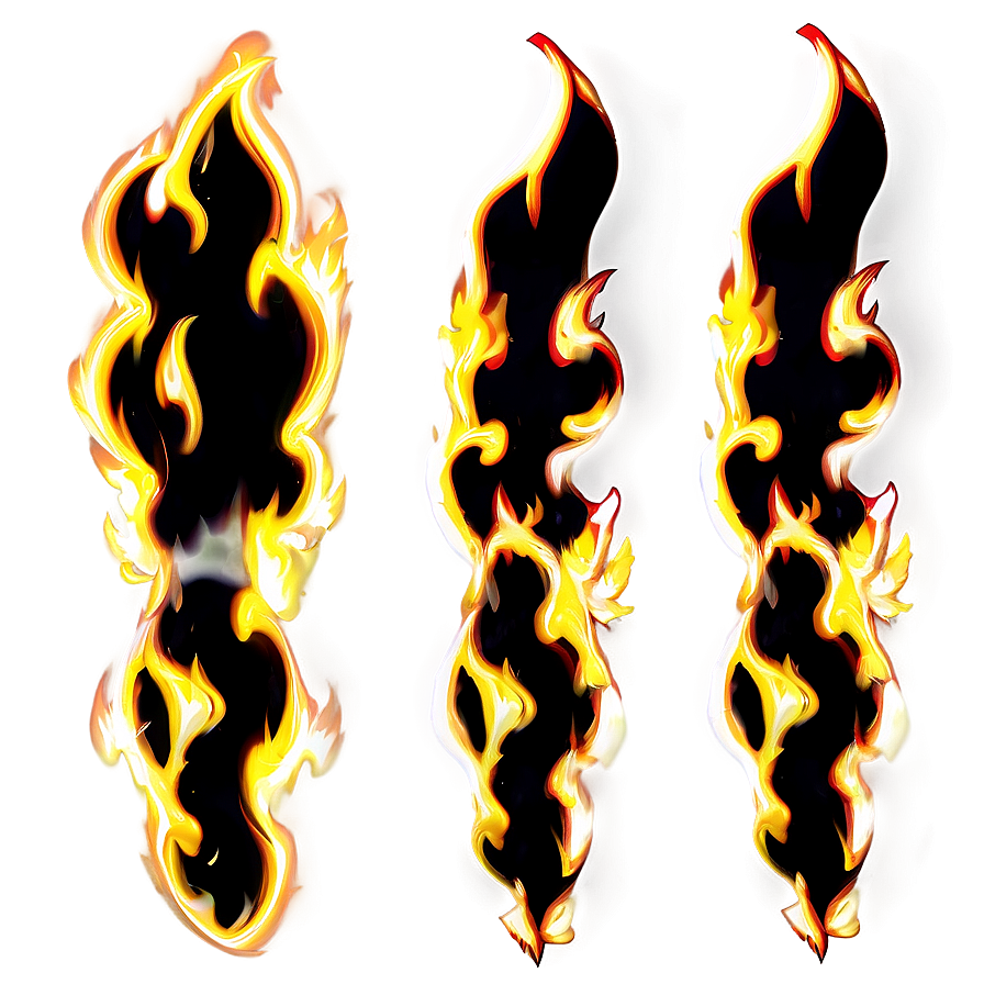 Fire Cartoon Effect Png Bum29