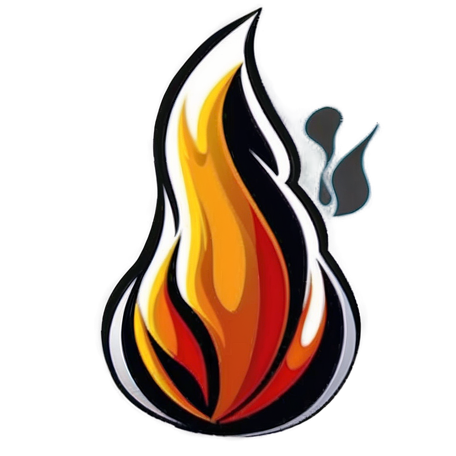 Fire Cartoon Logo Png 71