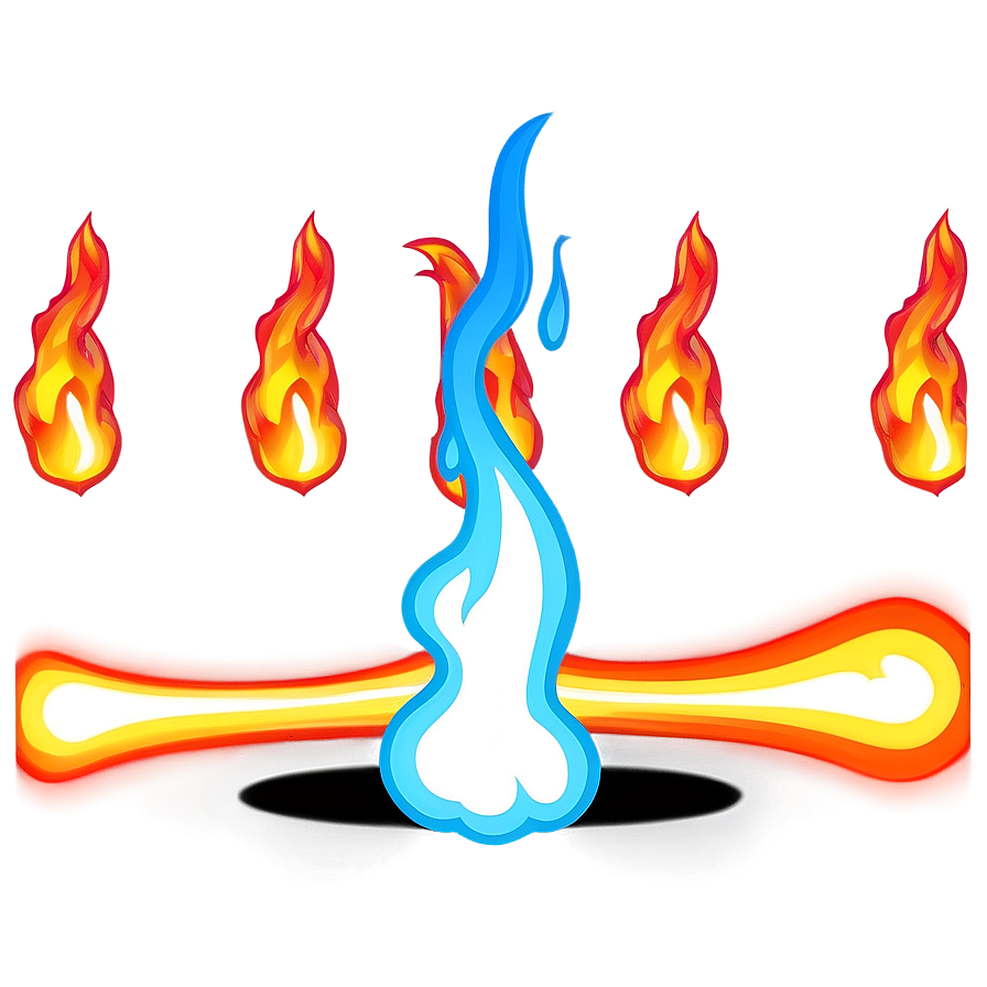 Fire Emoji Cartoon Png Teh32