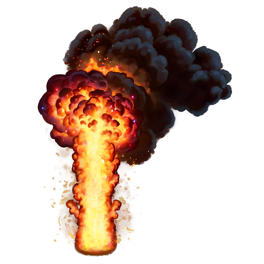 Fire Explosion Cartoon Png Jhg