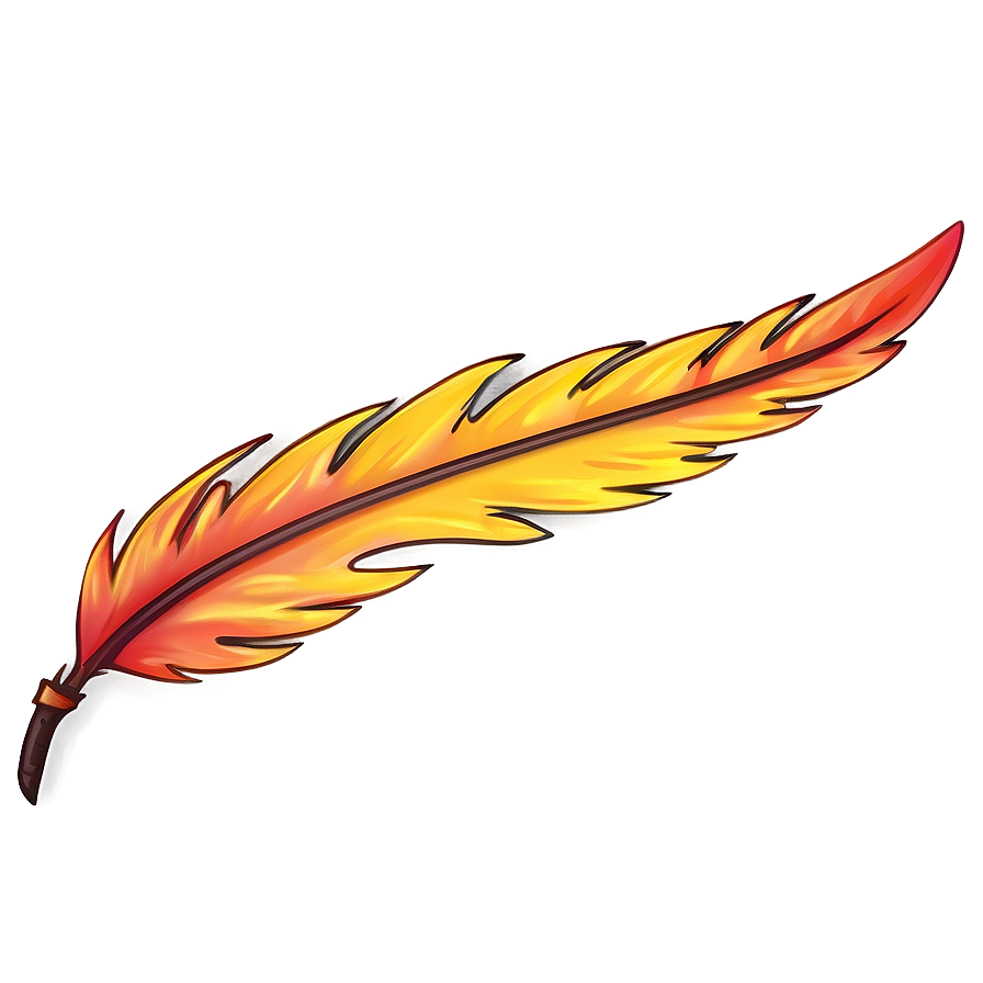 Fire Feather Border Png 06212024