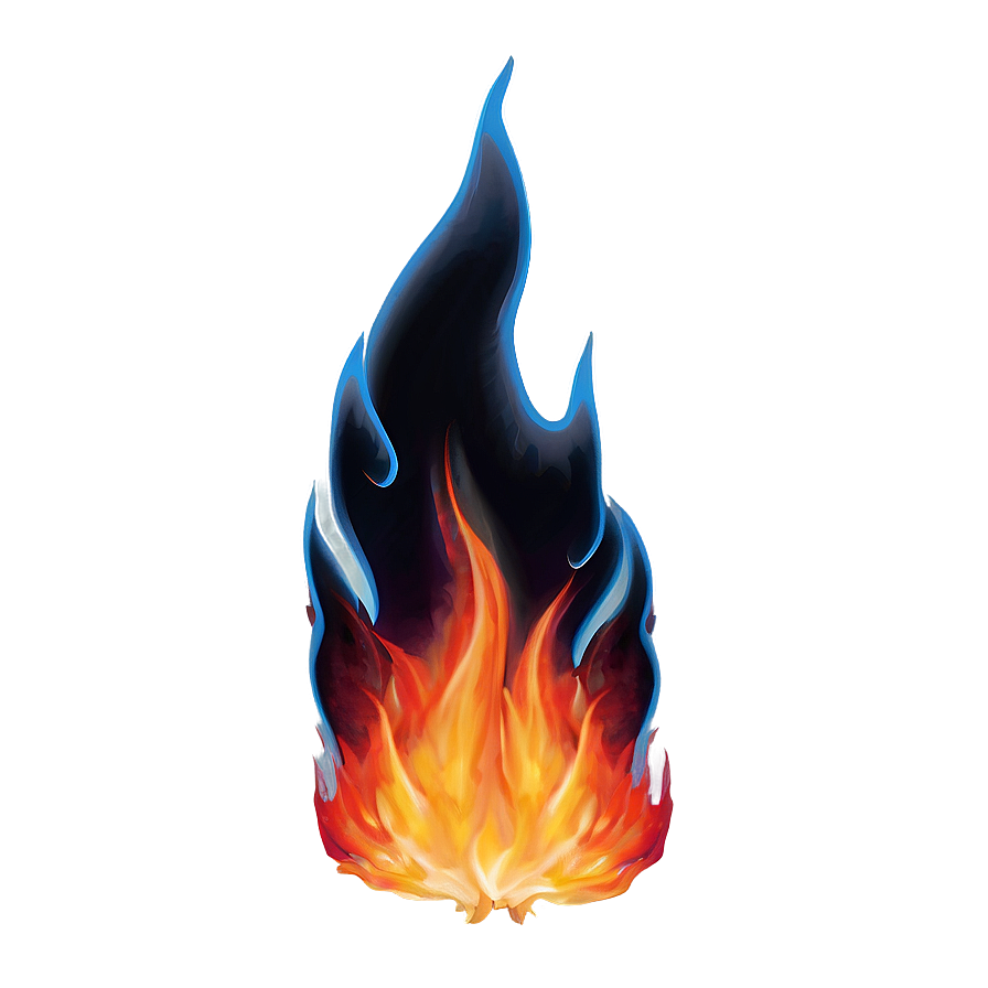 Fire Flame Overlay Png Obm29