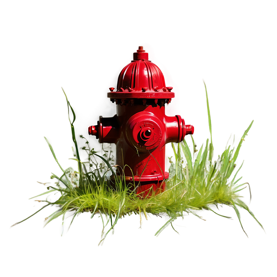 Fire Hydrant In Grass Png 06122024