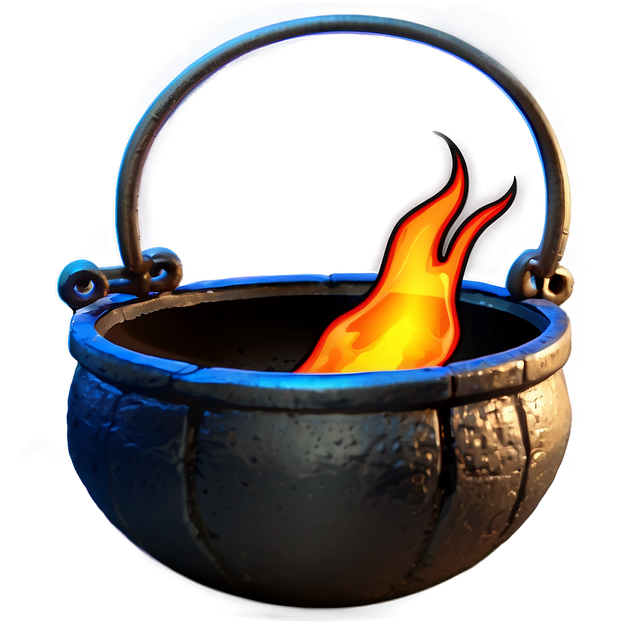 Fire Under Cauldron Png 05242024