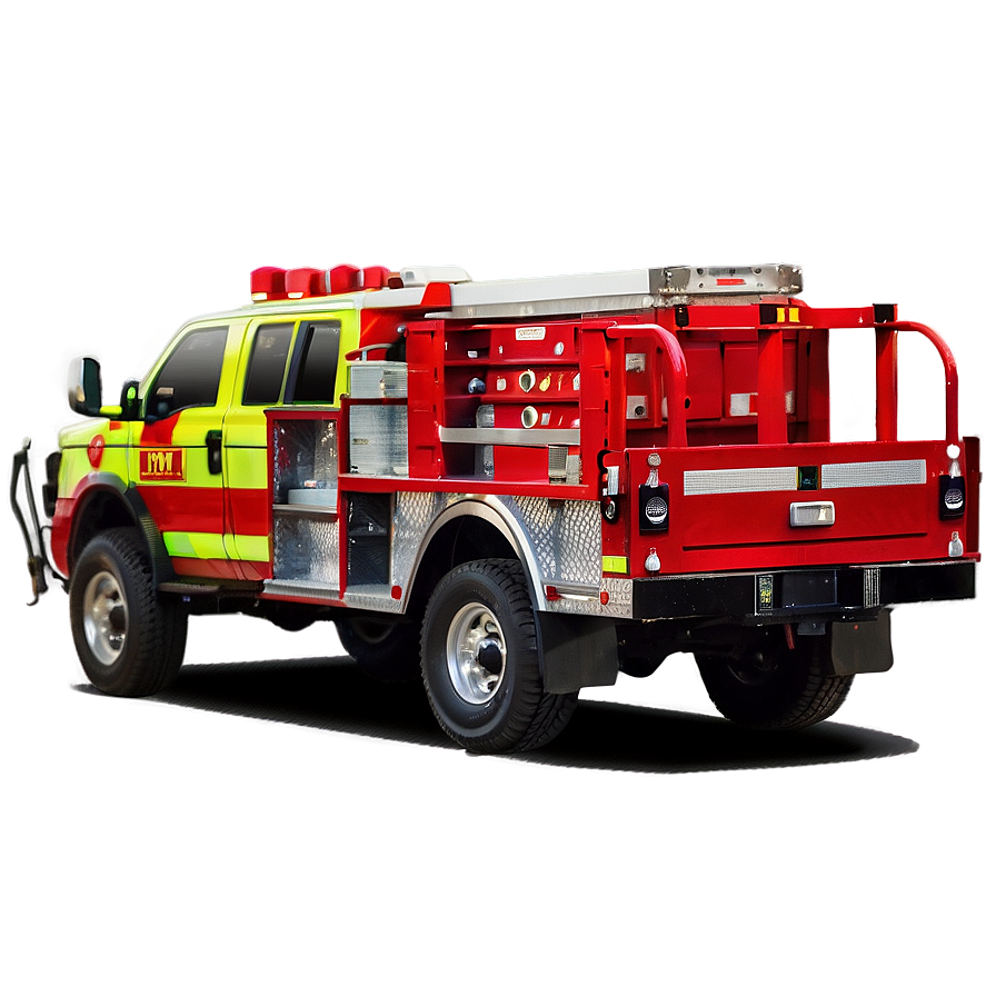 Firefighter Pickup Truck Png Osw78