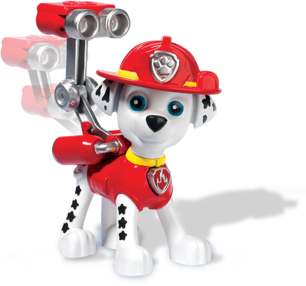 Firefighter Pup Toy Figure