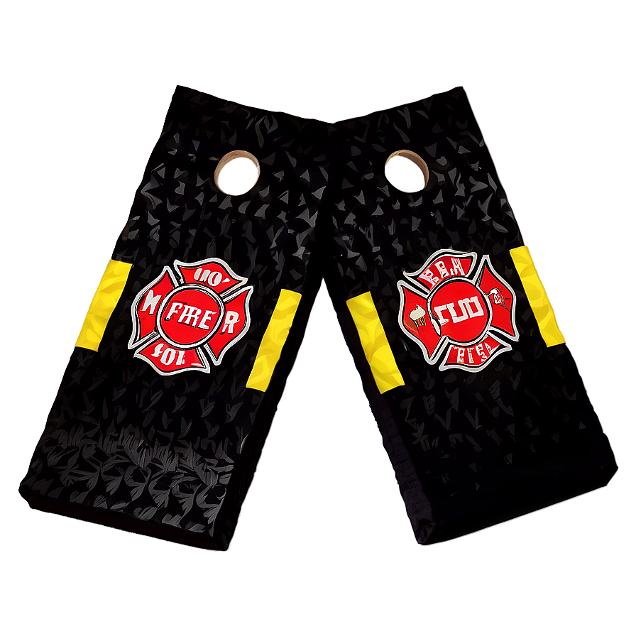 Firefighter Tribute Cornhole Bag Png 64