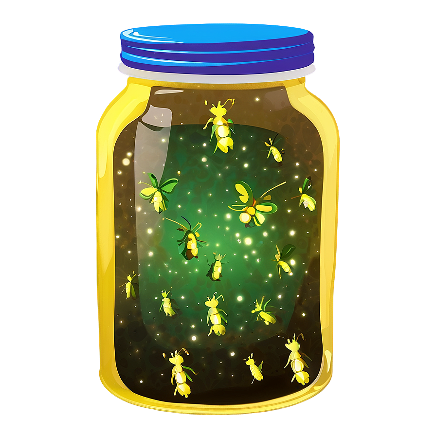 Fireflies In A Jar Png 48