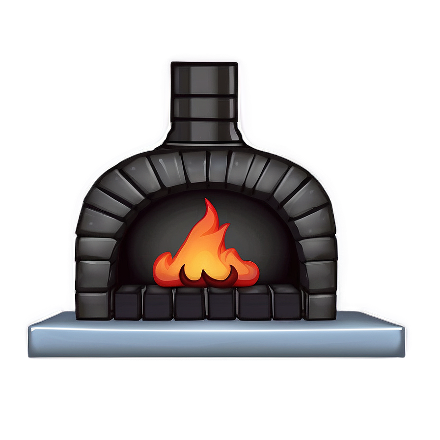 Fireplace Emoji Art Png Yfv