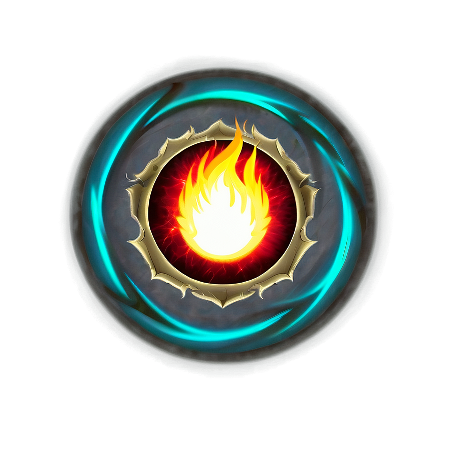 Firestorm Circle Design Png Ywg