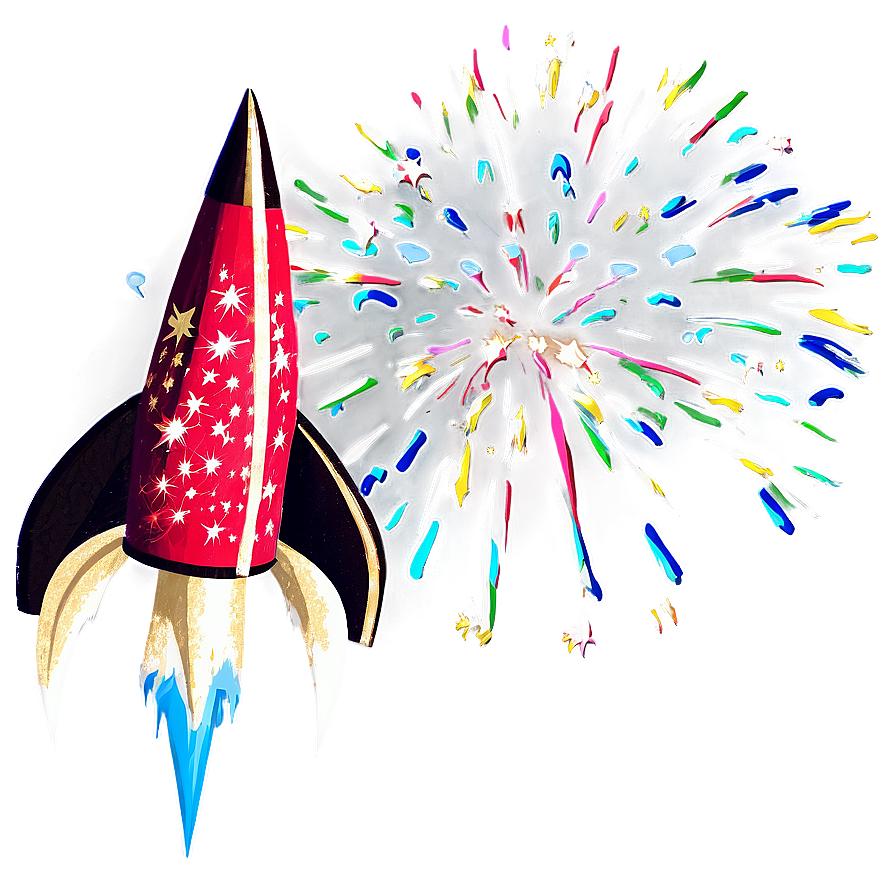 Firework Rocket Png 06212024