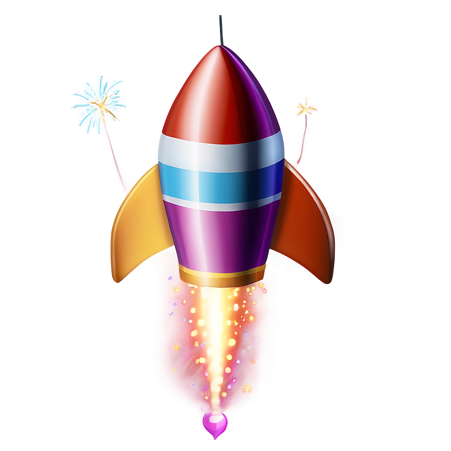 Firework Rocket Png 06252024