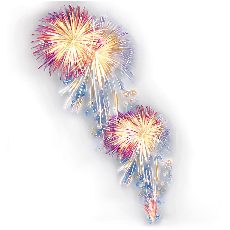 Fireworks Cascade Png 05042024