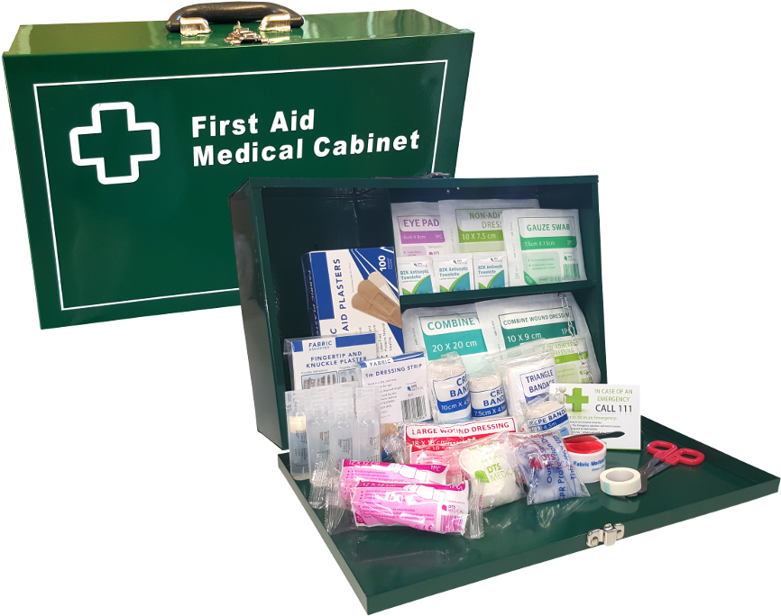 First Aid Medical Cabinet Contents