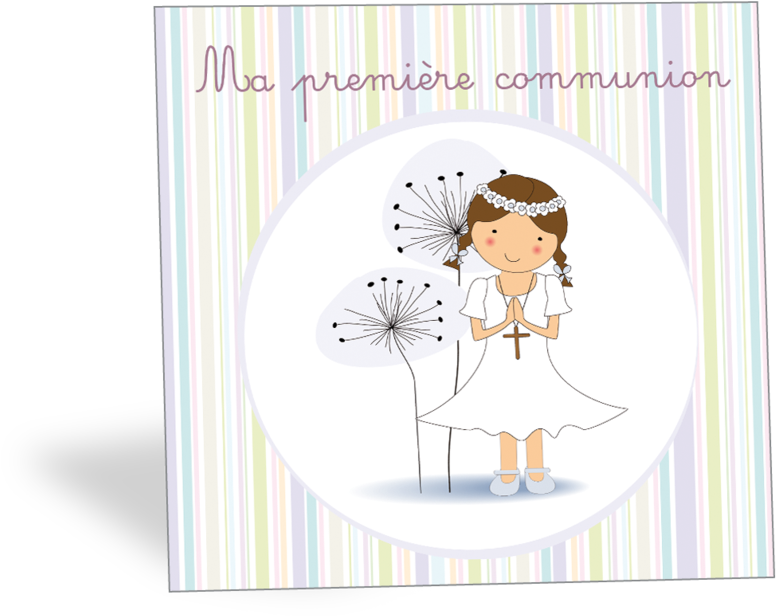 First Communion Celebration Card