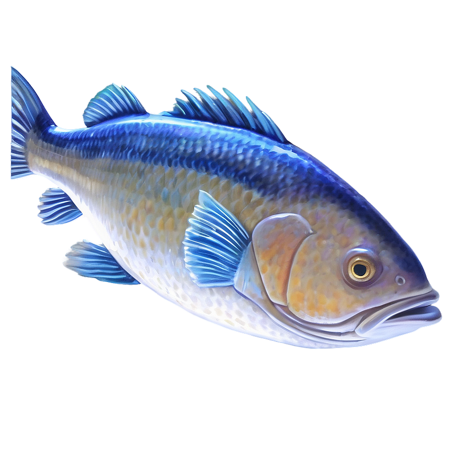 Fish Art Transparent Png 05262024