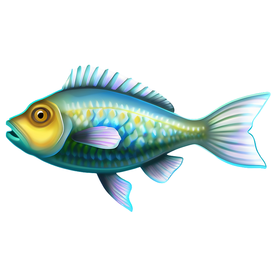 Fish Drawing Transparent Png Mve