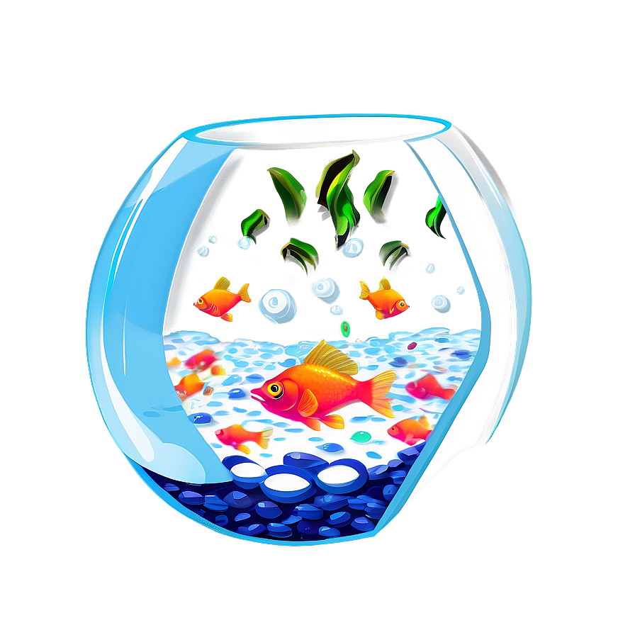 Fishbowl With Fish Food Png Fpn