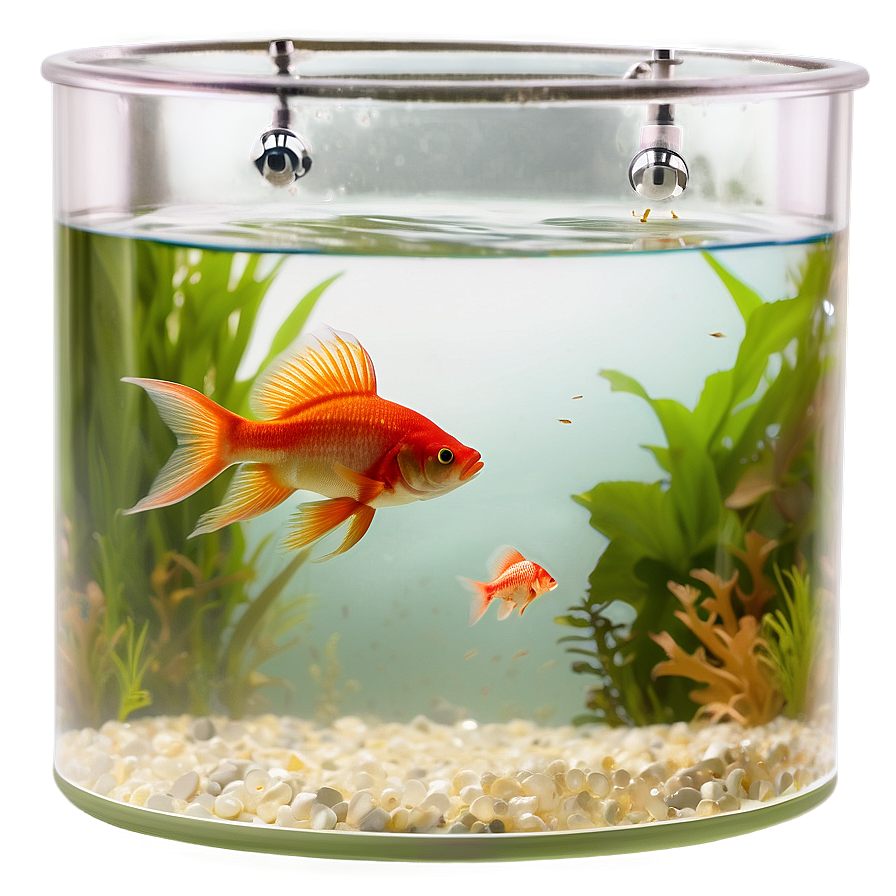 Fishbowl With Water Change Equipment Png Ngq