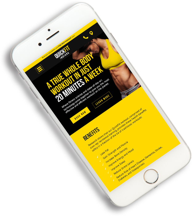 Fitness App Advertisement Smartphone
