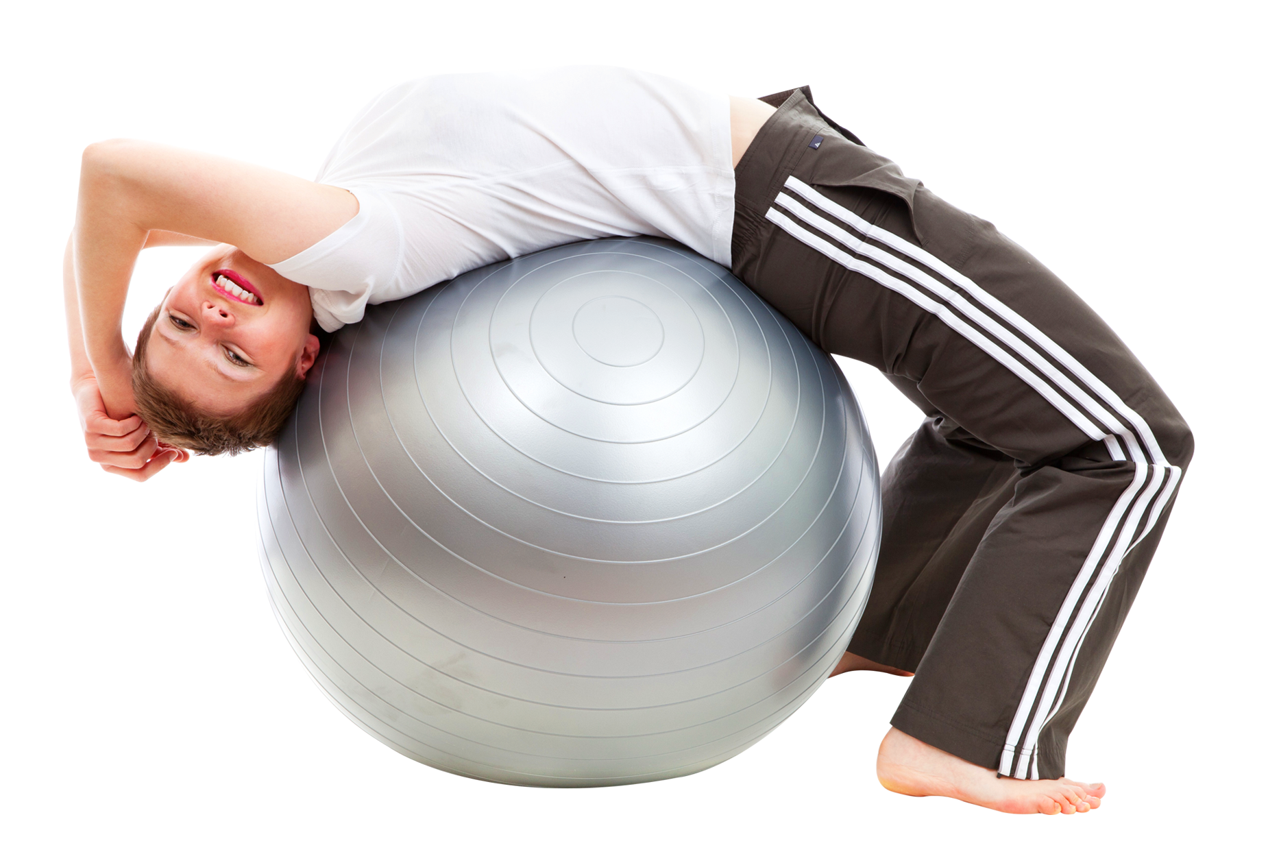 Fitness Ball Exercise Pose