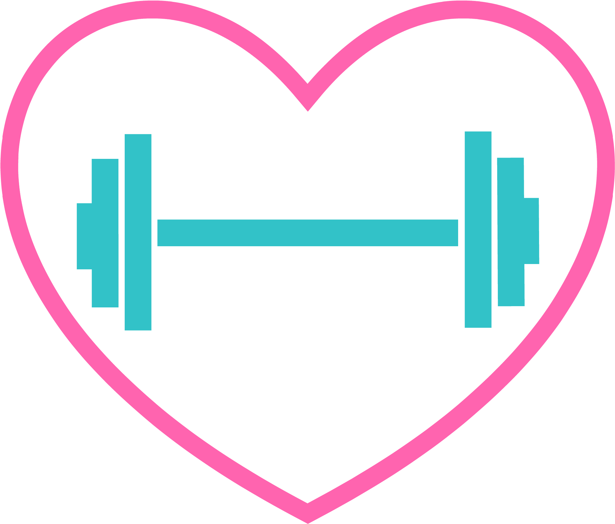 Fitness Love Concept