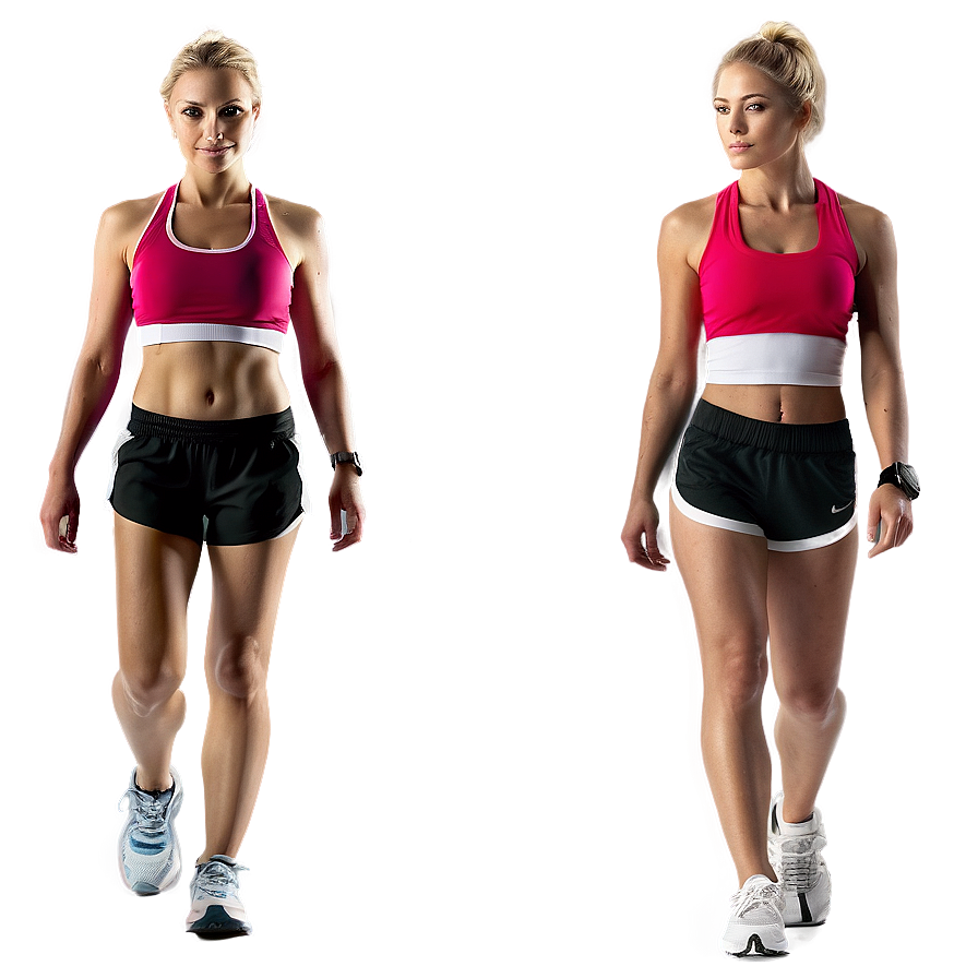 Fitness Woman Walking Png 76