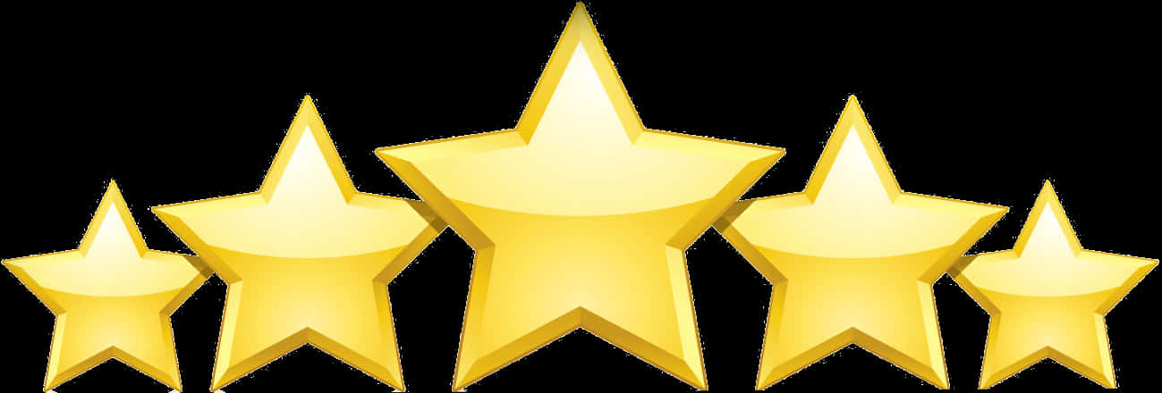 Five Gold Stars Rating