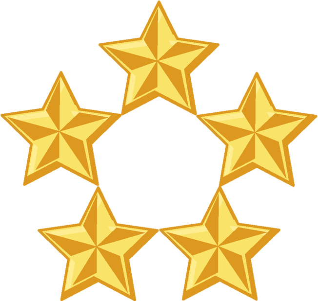 Five Golden Stars Circle