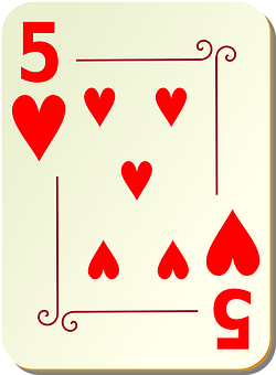 Five_of_ Hearts_ Playing_ Card