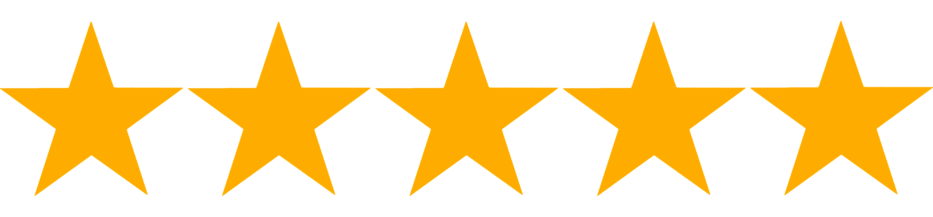 Five Star Rating Golden