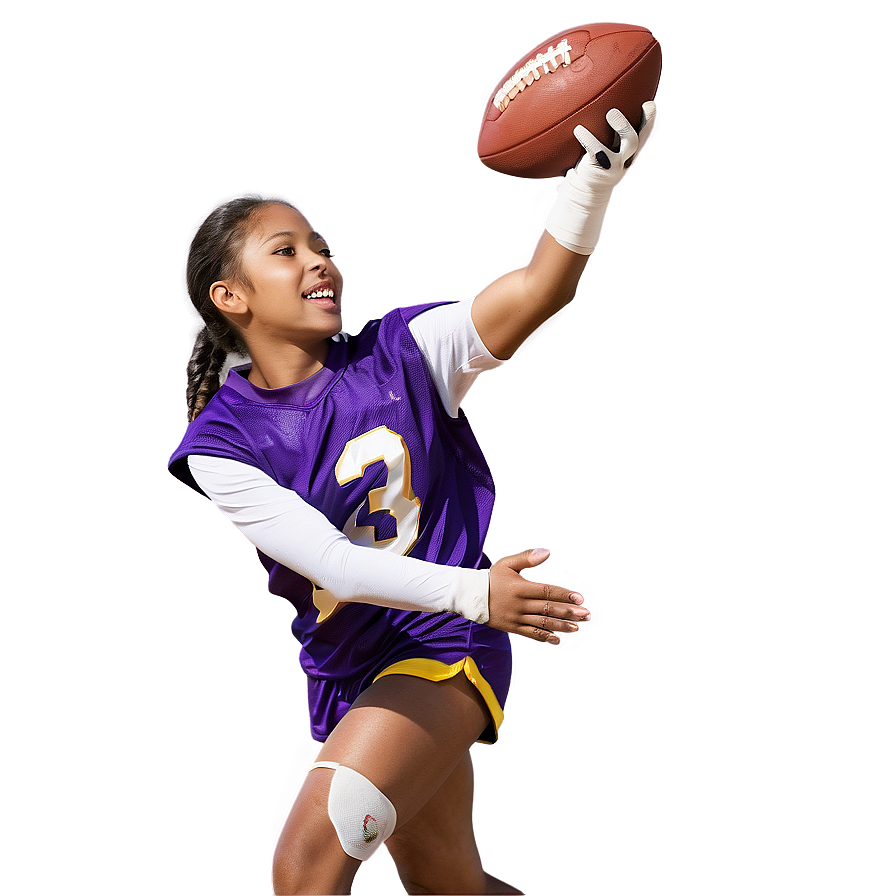 Flag Football Celebration Png Yjt