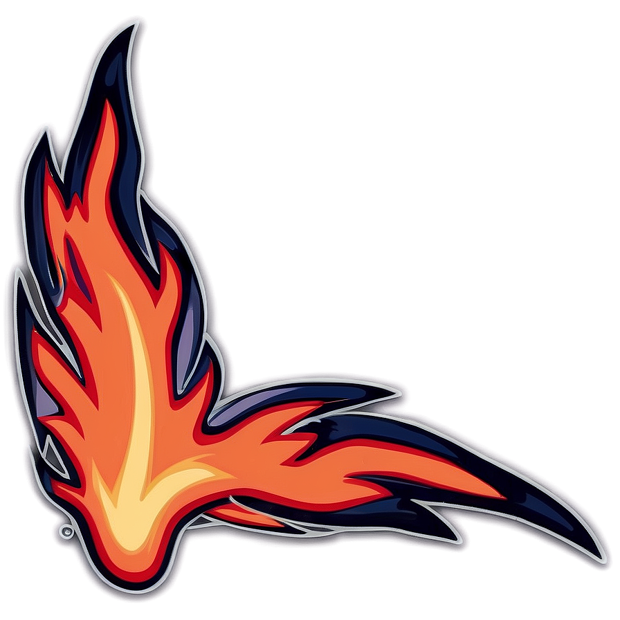 Flame Border Illustration Png Onl