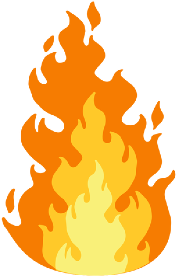 Flame Graphic Illustration