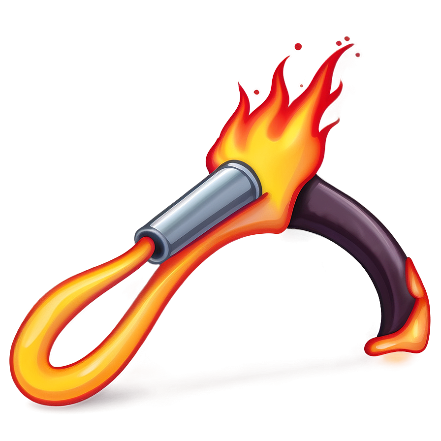 Flame Thrower Emoji Png 05042024